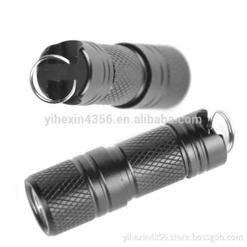 Super Mini USB Rechargable Flashlight Led Aluminum Torch With Gift Box